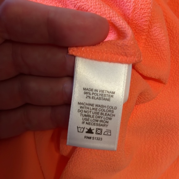 147. CeCe Blouse in Hot Lava - Picture 13 of 14